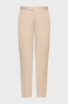Мужские бежевые брюки Бежевый L Karl Lagerfeld 561011.255002;430