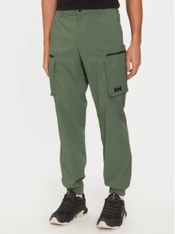 Helly Hansen Штани з тканини Move Quick-Dry 2.0 53978 Зелений Regular Fit Helly Hansen Штани з тканини Move Quick-Dry 2.0 53978 Зелений Regular Fit