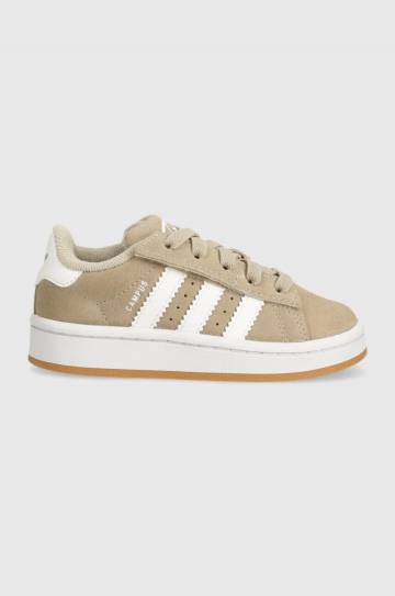 Детские кроссовки adidas Originals CAMPUS 00s CF EL цвет бежевый JI4394 Детские кроссовки adidas Originals CAMPUS 00s CF EL цвет бежевый JI4394