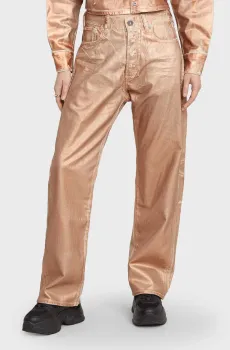 Женские золотистые джинсы Bowey 3D Boyfriend Wmn Золотой 27-32 G-Star RAW D25372,D551