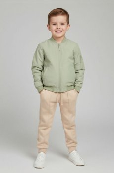 Джогери з швами - бежевий