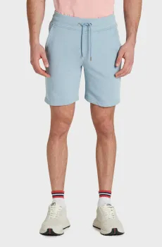 Мужские голубые шорты REG SHIELD SWEAT Голубой S Gant 2009027