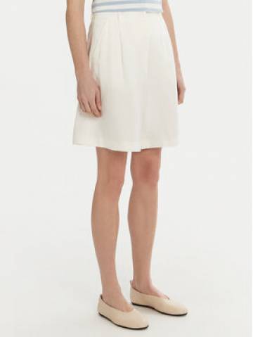Weekend Max Mara Шорти з тканини Ecuba 2515141032 Білий Regular Fit Weekend Max Mara Шорти з тканини Ecuba 2515141032 Білий Regular Fit
