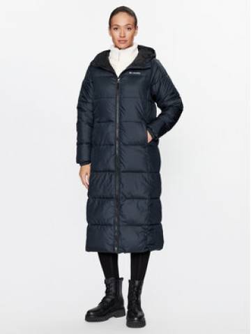 Columbia Пуховик Puffect™ Long Jacket Чорний Regular Fit Columbia Пуховик Puffect™ Long Jacket Чорний Regular Fit