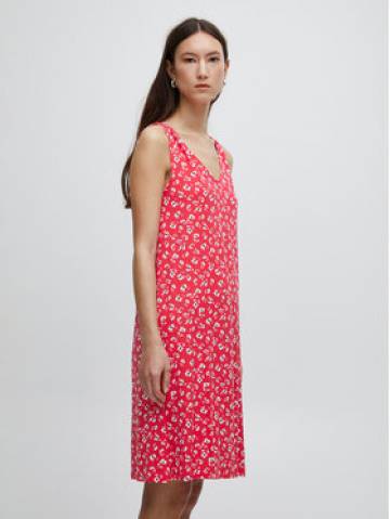 ICHI Літня сукня 20118422 Червоний Regular Fit ICHI Літня сукня 20118422 Червоний Regular Fit