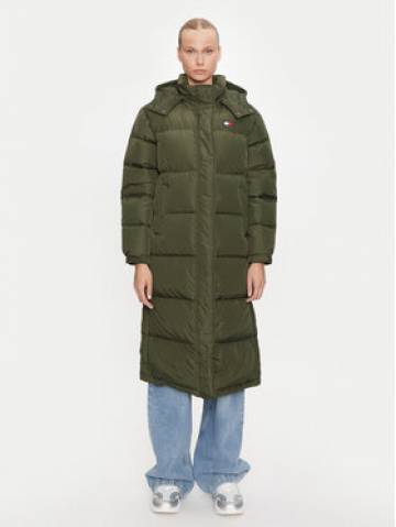 Tommy Jeans Пуховик Alaska DW0DW18860 Зелений Regular Fit Tommy Jeans Пуховик Alaska DW0DW18860 Зелений Regular Fit