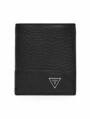 Guess Велике Чоловіче Портмоне SMBAGR LEA22 Чорний Guess Велике Чоловіче Портмоне SMBAGR LEA22 Чорний