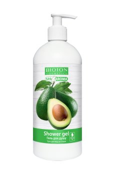 Уценка! Гель для душа Bioton Cosmetics Spa & Aroma Shower Gel с авокадо, 750 мл