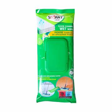 Влажные салфетки для мытья пола Smart Clean, 12 шт Влажные салфетки для мытья пола Smart Clean, 12 шт