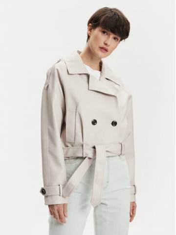 ONLY Куртка зі штучної шкіри Vera 15308584 Сірий Regular Fit ONLY Куртка зі штучної шкіри Vera 15308584 Сірий Regular Fit