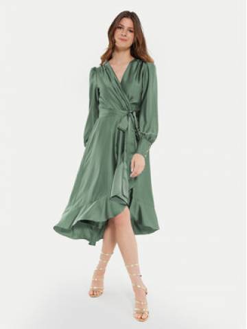 Swing Коктейльна сукня 5AE29200 Зелений Relaxed Fit Swing Коктейльна сукня 5AE29200 Зелений Relaxed Fit