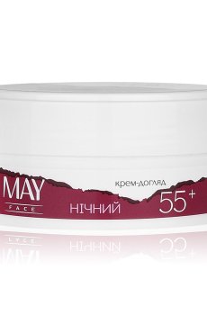 Ночной крем-уход для лица MAY face 55+, 50 мл