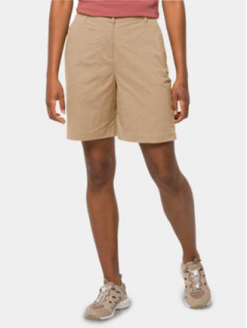 Jack Wolfskin Шорти з тканини Desert 1505312 Бежевий Relaxed Fit Jack Wolfskin Шорти з тканини Desert 1505312 Бежевий Relaxed Fit