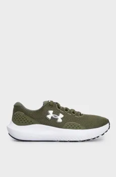Мужские оливковые кроссовки UA Charged Surge 4 Оливковый 9.5 Under Armour 3027000-301