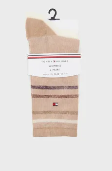 Женские носки (2 пары) LUREX STRIPE Разноцветный 39-42 Tommy Hilfiger 701242183