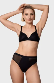 Женские черные менструальные трусики Черный S brabrabra SLZ25702501