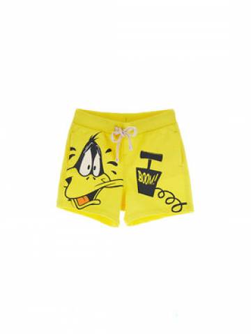 Original Marines Спортивні шорти LOONEY TUNES DDPV0353NM Жовтий Regular Fit Original Marines Спортивні шорти LOONEY TUNES DDPV0353NM Жовтий Regular Fit