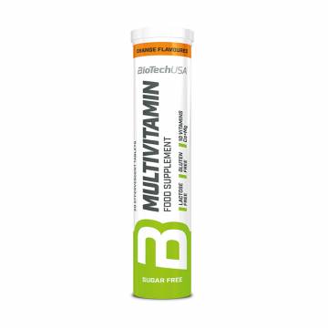 Мультивитаминный комплекс BioTech USA Multivitamin Effervescent со вкусом апельсина, 20 таблеток Мультивитаминный комплекс BioTech USA Multivitamin Effervescent со вкусом апельсина, 20 таблеток