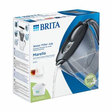 Фильтр-кувшин для воды Brita Marella MX Pro, графит, 2.4 л Фильтр-кувшин для воды Brita Marella MX Pro, графит, 2.4 л