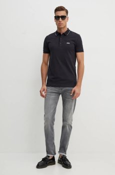 Хлопковое поло Boss Green Paule 4