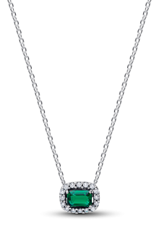 Намисто "Зелене сяюче гало"