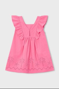 Хлопковое детское платье Mayoral