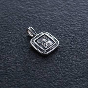 Серебряная ладанка "Ангел Хранитель - Архангел Михаил" 132890 Серебряная ладанка "Ангел Хранитель - Архангел Михаил" 132890