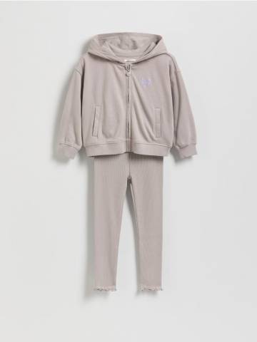 Reserved - Бавовняний комплект - світло-сірий - 327FA-09X Reserved - Бавовняний комплект - світло-сірий - 327FA-09X