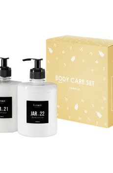 Уценка! Подарочный набор для ухода за телом Honest Products Vanilla (крем-гель, 500 мл + баттер, 500 мл)