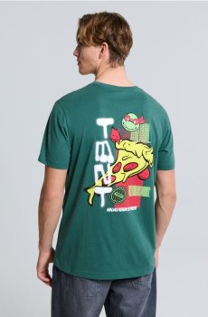 Футболка з принтом Teenage Mutant Ninja Turtles - свіжий зелений