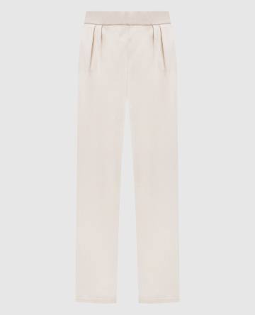 Белые штаны Joey из кашемира