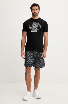 Хлопковая футболка Guess KELE