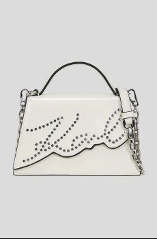 Кожаная сумочка Karl Lagerfeld K/SIGNATURE