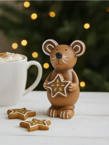 Різдвяна прикраса - коричневий