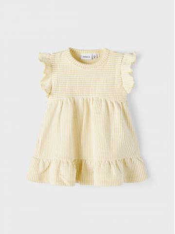 NAME IT Сукня 13217396 Жовтий Regular Fit NAME IT Сукня 13217396 Жовтий Regular Fit