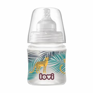 Бутылочка для кормления LOVI Trends Jungle Vibes с рождения, 120 мл (21/593) Бутылочка для кормления LOVI Trends Jungle Vibes с рождения, 120 мл (21/593)