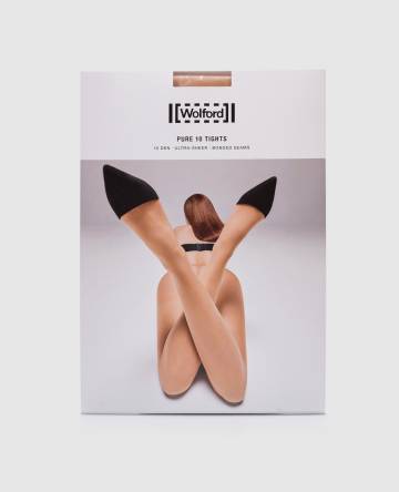 Бежевые колготки Pure10 den Ultra Sheer Бежевые колготки Pure10 den Ultra Sheer
