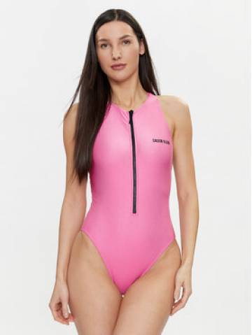 Calvin Klein Swimwear Купальник KW0KW02407 Рожевий Calvin Klein Swimwear Купальник KW0KW02407 Рожевий