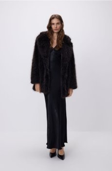 Reserved - Сукня з віскози - чорний - 530FB-99X