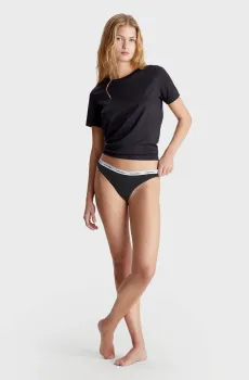 Женские черные трусики Черный XL Calvin Klein 000QD5043E