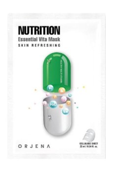 Питательная тканевая маска для лица ORJENA Nutrition Essential Vita Mask Skin Refreshing, 25 мл