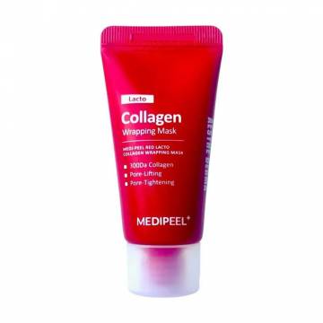 Укрепляющая маска-пленка для лица Medi-Peel Red Lacto Collagen Wrapping Mask с коллагеном, 15 мл Укрепляющая маска-пленка для лица Medi-Peel Red Lacto Collagen Wrapping Mask с коллагеном, 15 мл