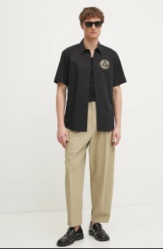 Хлопковая рубашка Versace Jeans Couture