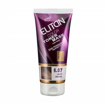 Тонирующая маска для волос Elitan Color Toner Mask 6.07 Русый, 150 мл Тонирующая маска для волос Elitan Color Toner Mask 6.07 Русый, 150 мл