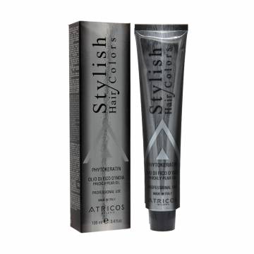 Перманентная крем-краска для волос Atricos Milano Stylish Hair Color 7.31 Beige Blonde, 100 мл Перманентная крем-краска для волос Atricos Milano Stylish Hair Color 7.31 Beige Blonde, 100 мл
