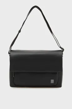 Мужская черная сумка FLAP MESSENGER Черный ONESIZE Calvin Klein LV04D3299G
