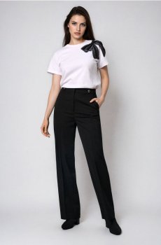 Штани-палаццо - чорний