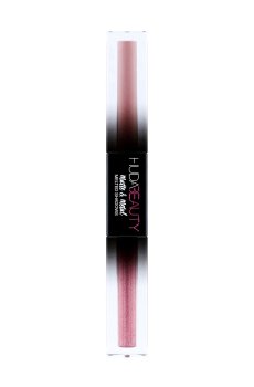 Жидкие тени для век Huda Beauty Matte & Metal Melted Shadows (V-I-Pink, 2 мл + Million Dollar Deals, 2 мл)