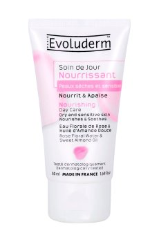 Питательный крем для лица Evoluderm Nourishing Day Care для сухой и чувствительной кожи, 50 мл