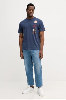 Хлопковая футболка MC2 Saint Barth